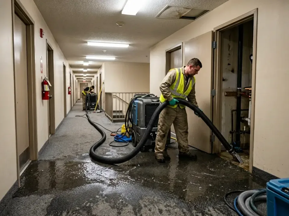 multi-unit-apartment-hallway-f-005 — frequently asked questions, Emergency Burst Pipe Water Extraction & Removal in Ann Arbo…
